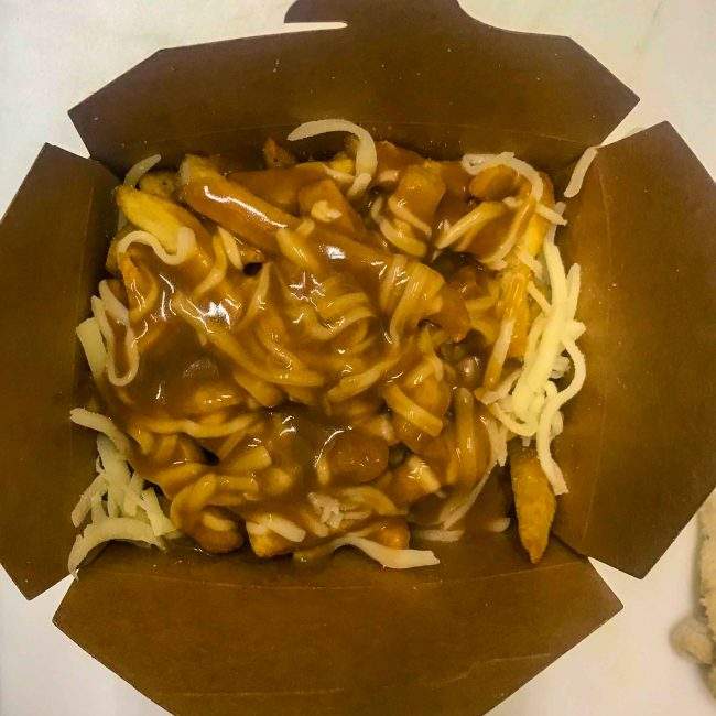 Buffalo Chicken Poutine